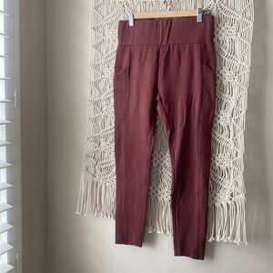 Lou & Grey for Loft 3/4th length heavy duty thick fitted workout legging…